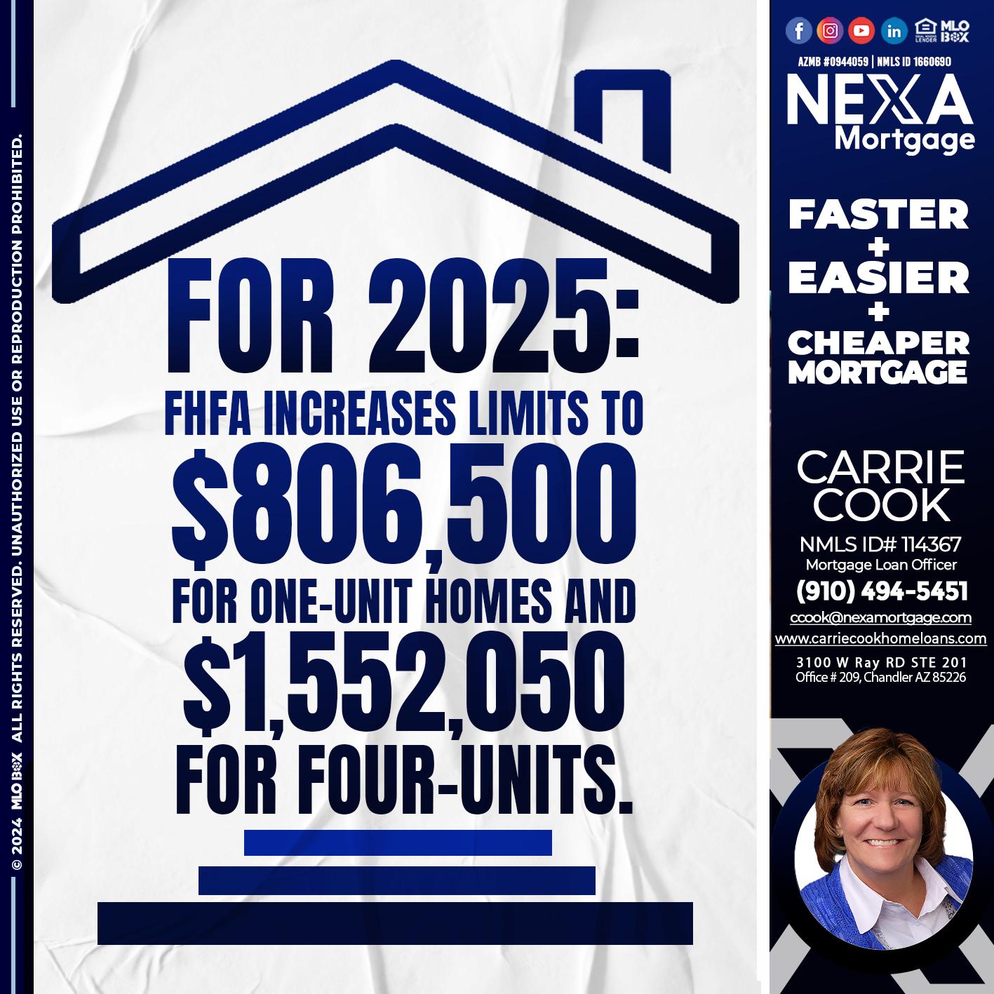 FOR 2025 - Carrie Cook -Mortgage Loan Officer