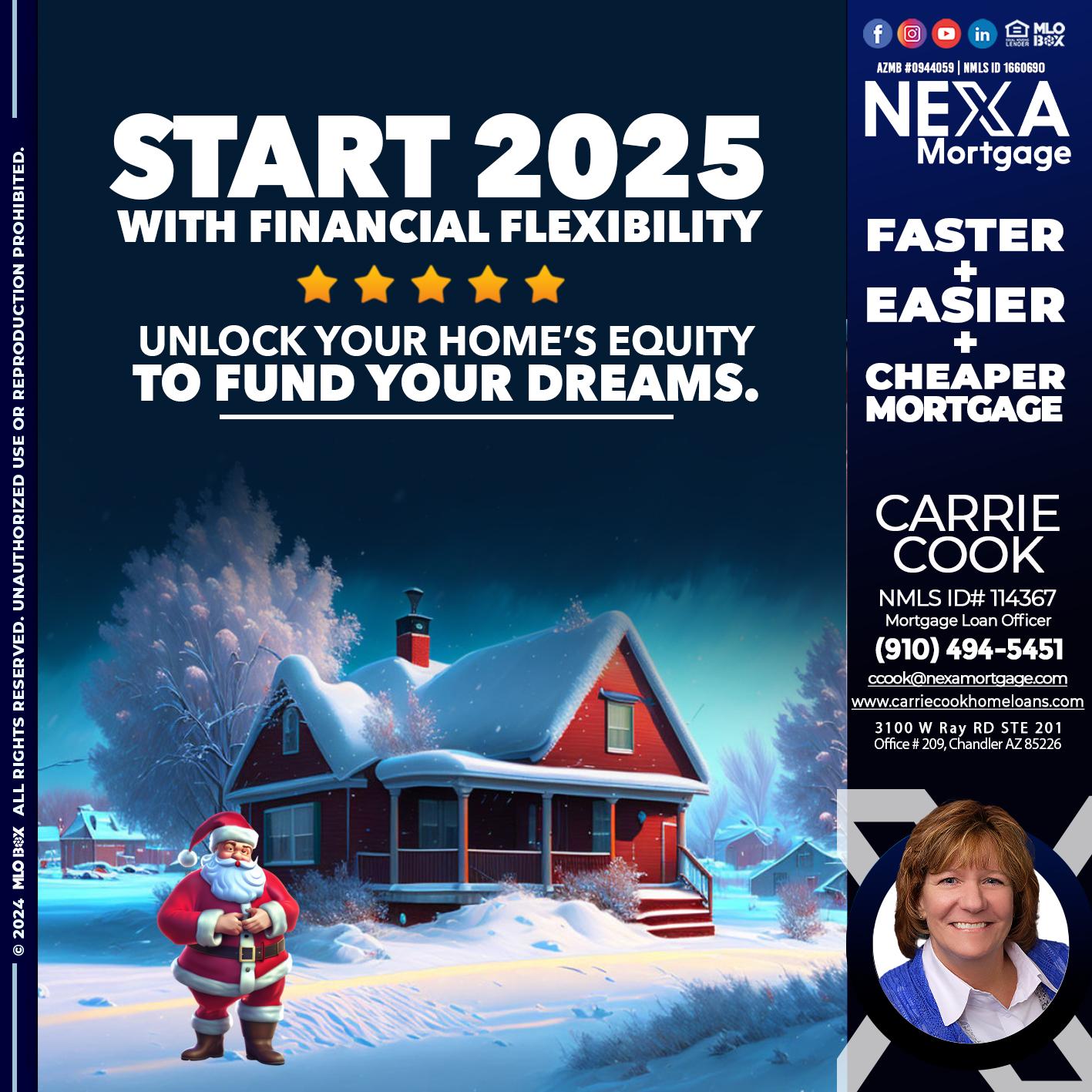 START 2025 - Carrie Cook -Mortgage Loan Officer
