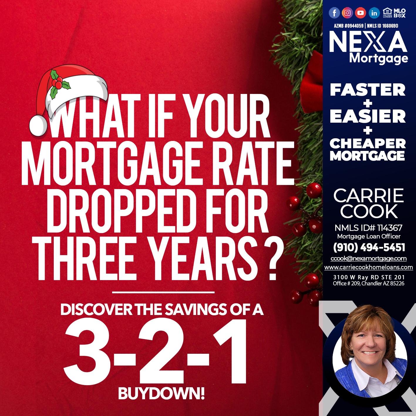 WHAT IF YOUR - Carrie Cook -Mortgage Loan Officer