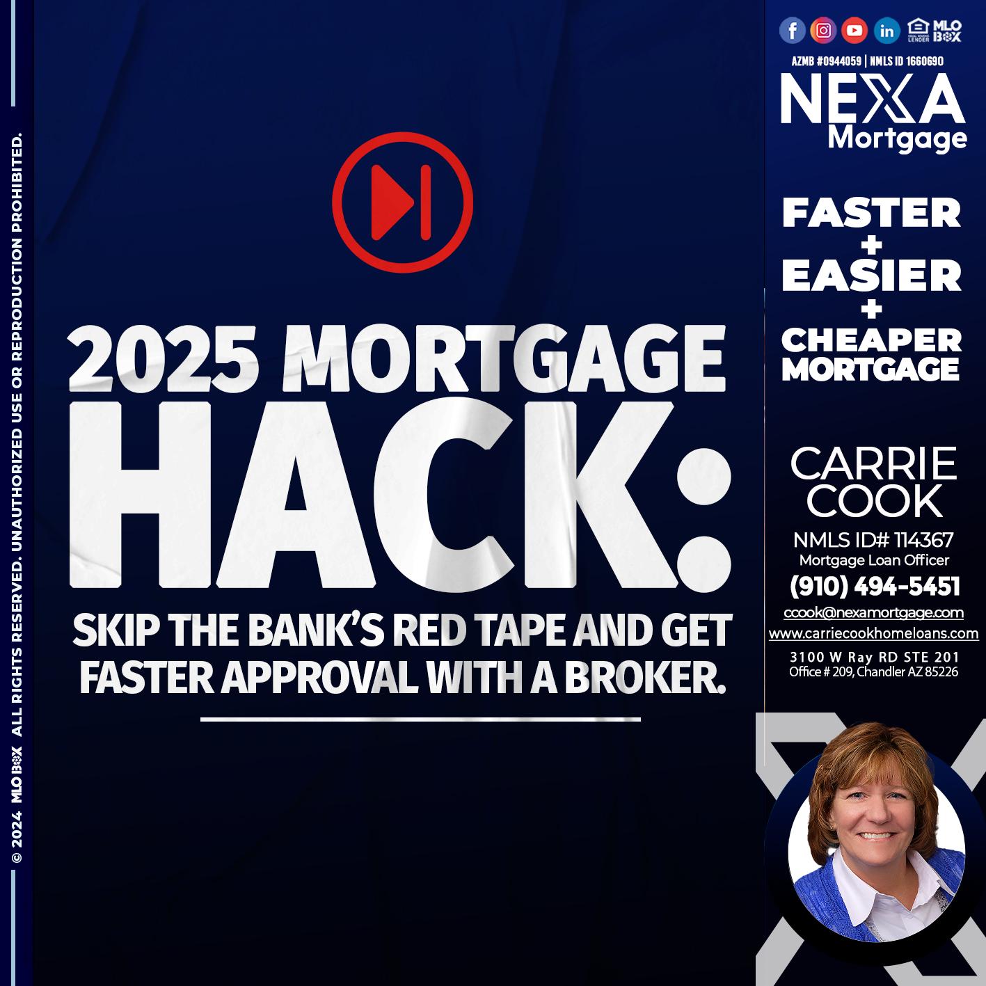 2025 HACK - Carrie Cook -Mortgage Loan Officer