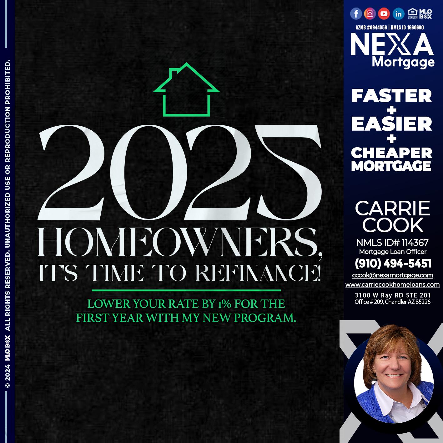 2025 HOMEOWNERSHIP - Carrie Cook -Mortgage Loan Officer