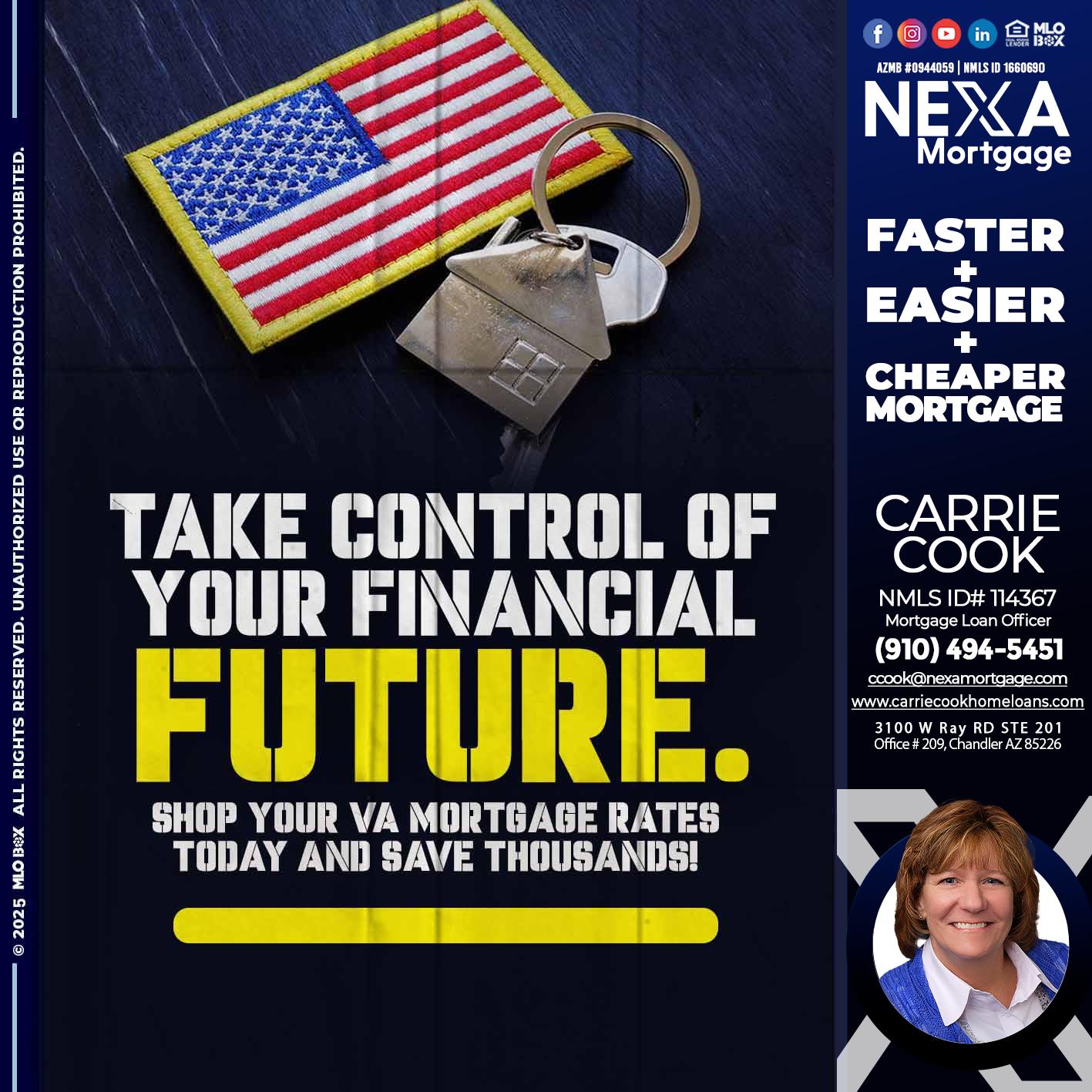 take control - Carrie Cook -Mortgage Loan Officer