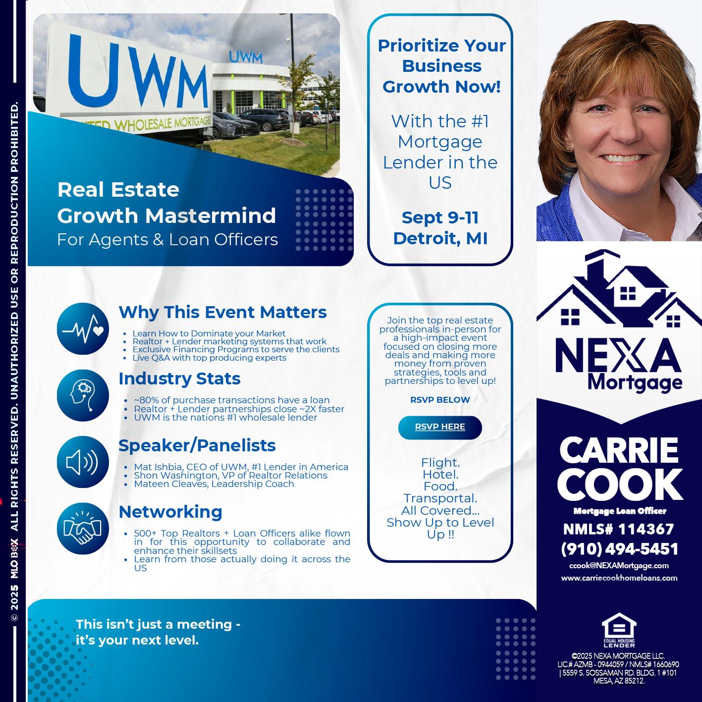 DETROIT TRIP - Carrie Cook -Mortgage Loan Officer