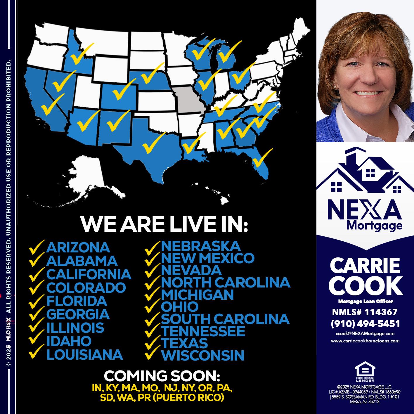 New Mexico live - Carrie Cook -Mortgage Loan Officer