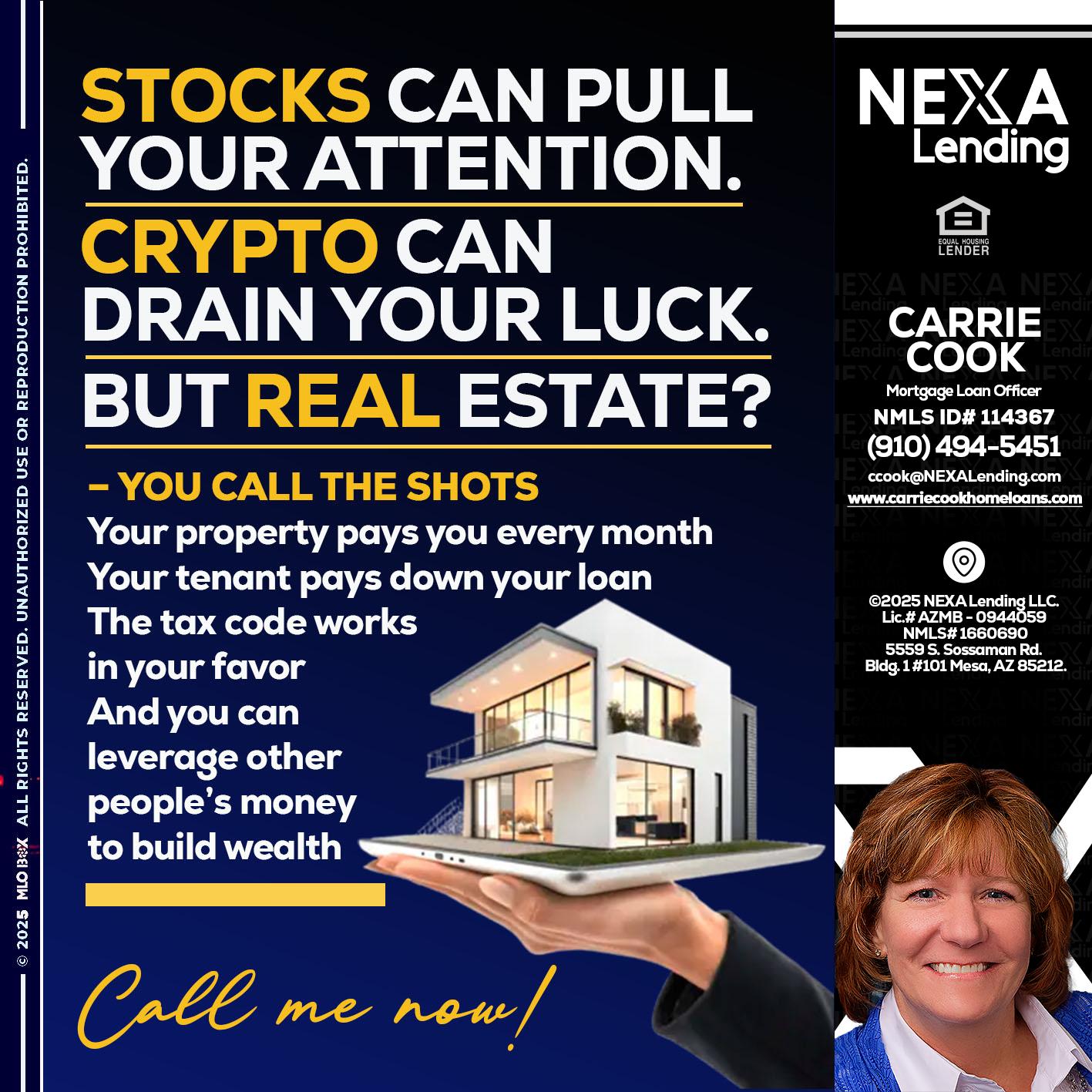 STOCK YOUR - Carrie Cook -Mortgage Loan Officer