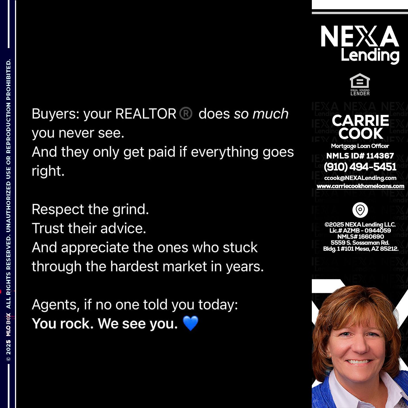 BUYERS - Carrie Cook -Mortgage Loan Officer