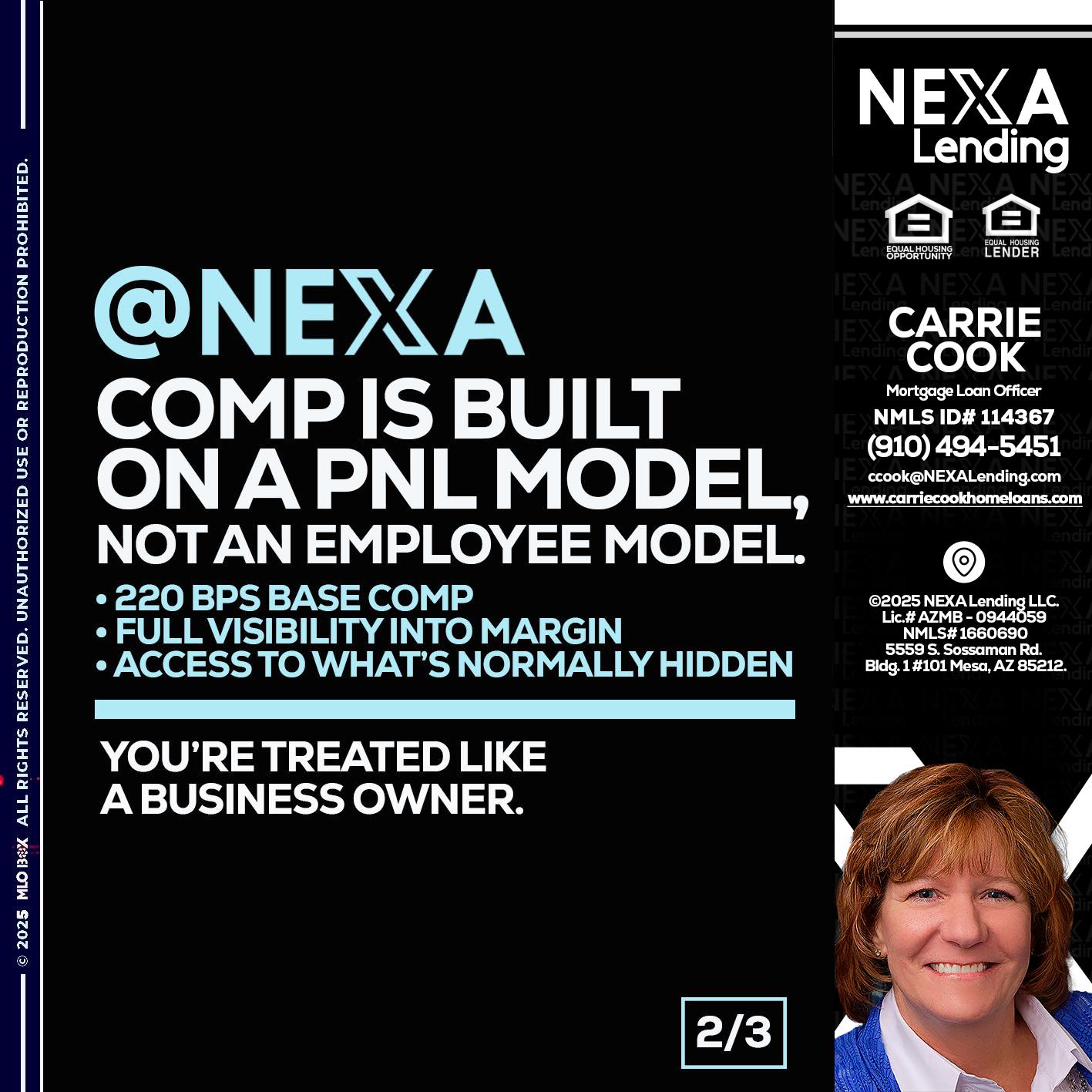 2 OF 3 - Carrie Cook -Mortgage Loan Officer