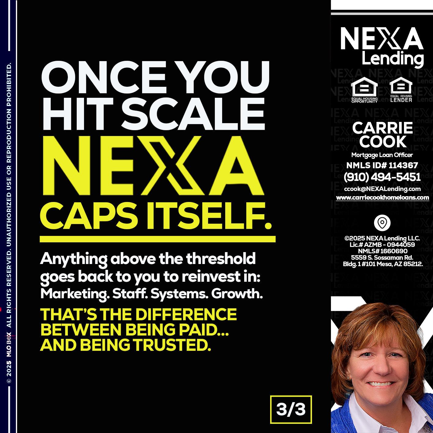 3 OF 3 - Carrie Cook -Mortgage Loan Officer