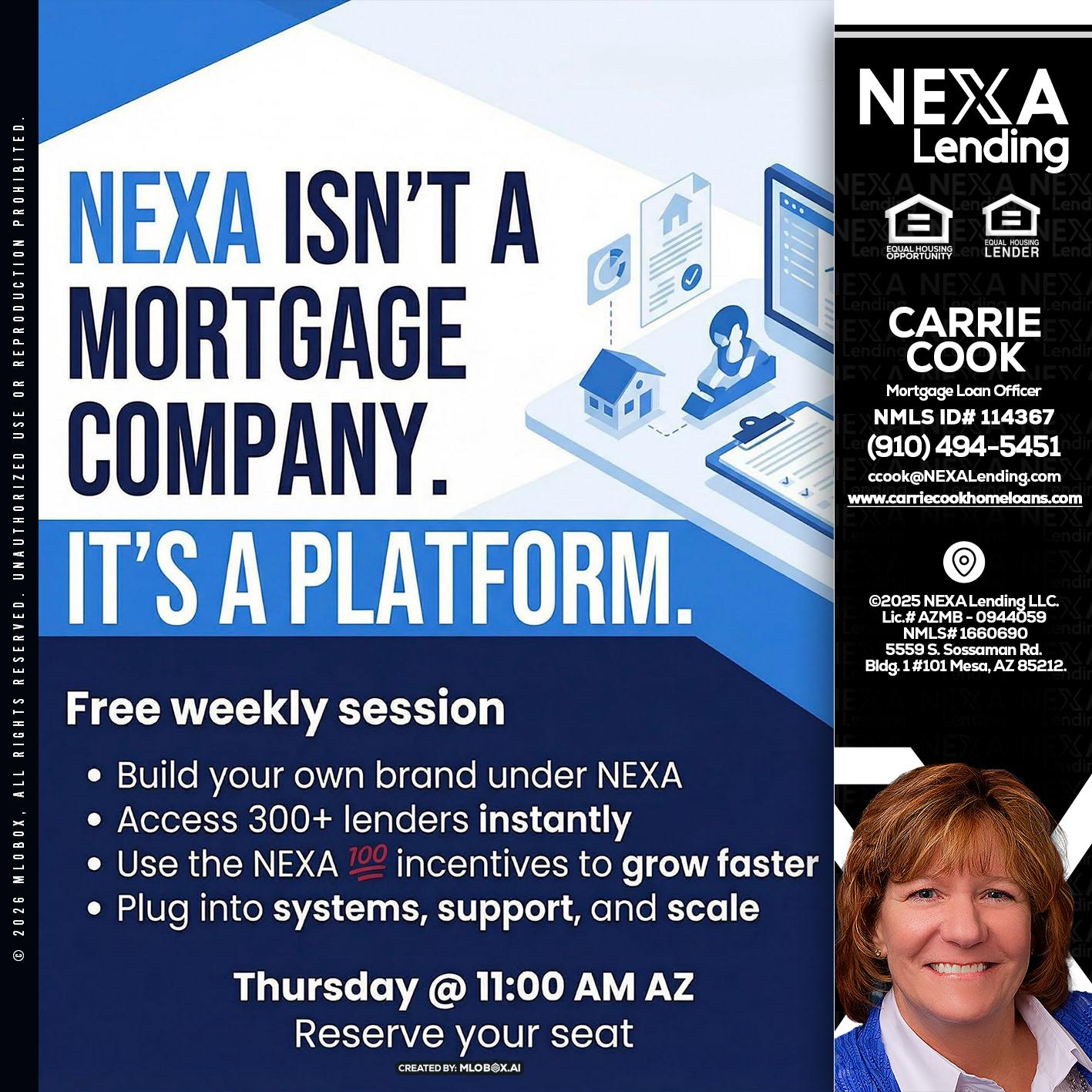 NEXA ISNT - Carrie Cook -Mortgage Loan Officer