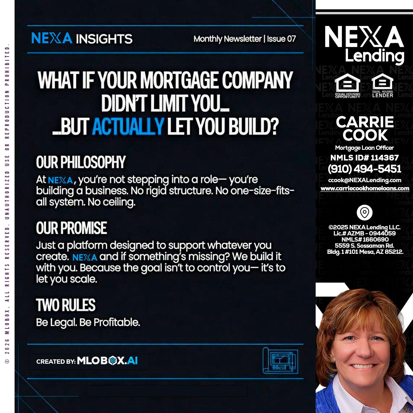 NEXA INSIGHTS - Carrie Cook -Mortgage Loan Officer