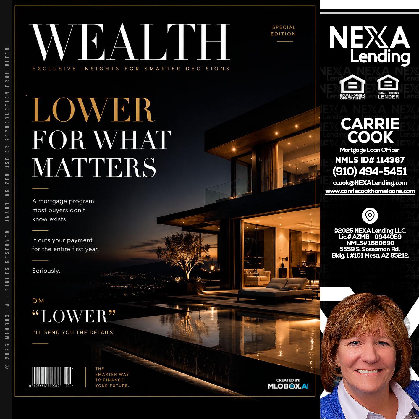 WEALTH - Carrie Cook -Mortgage Loan Officer
