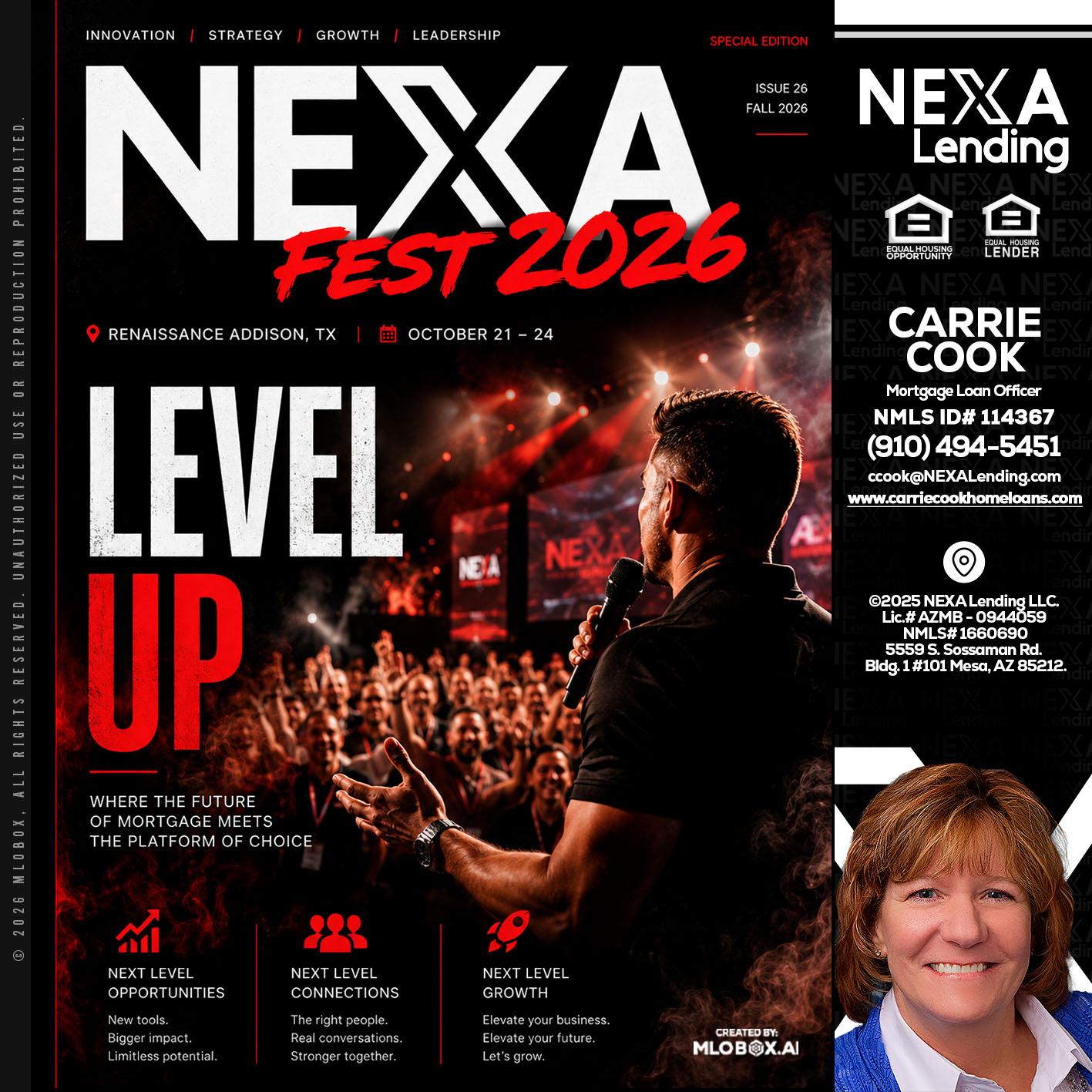 NEXA FEST 2026 - Carrie Cook -Mortgage Loan Officer