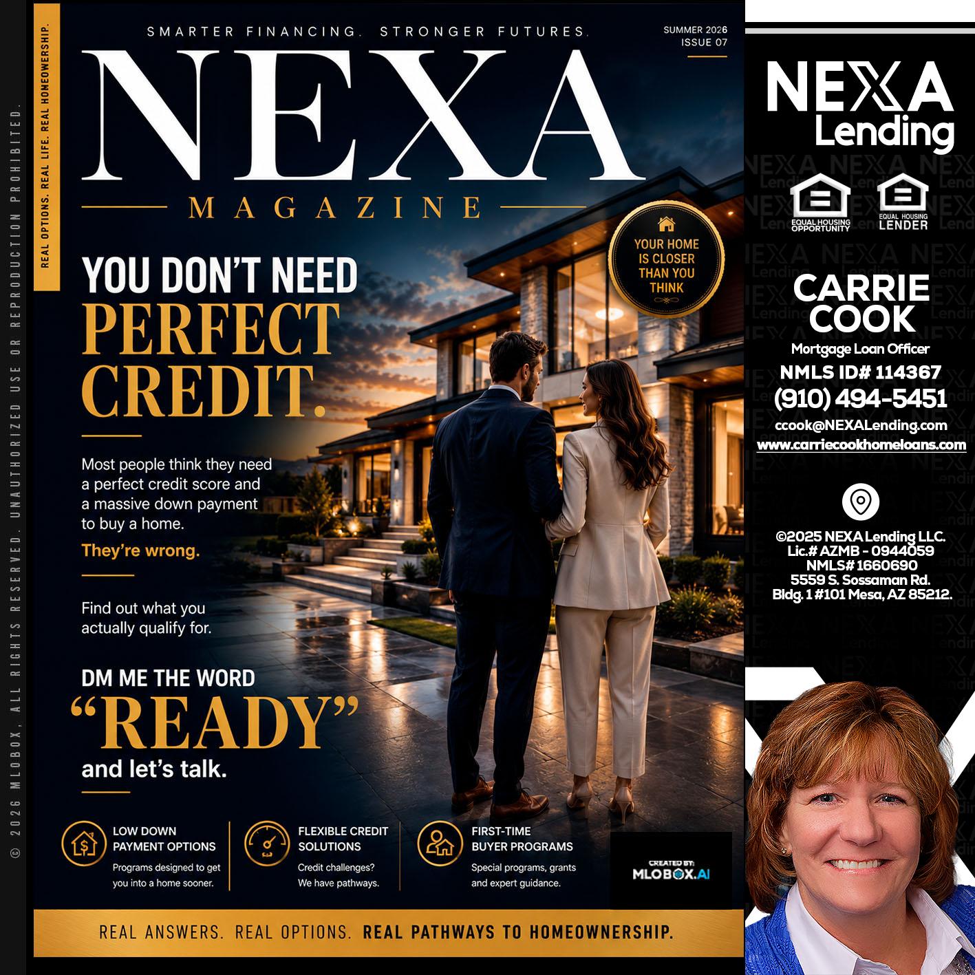 NEXA MAGAZINE - Carrie Cook -Mortgage Loan Officer