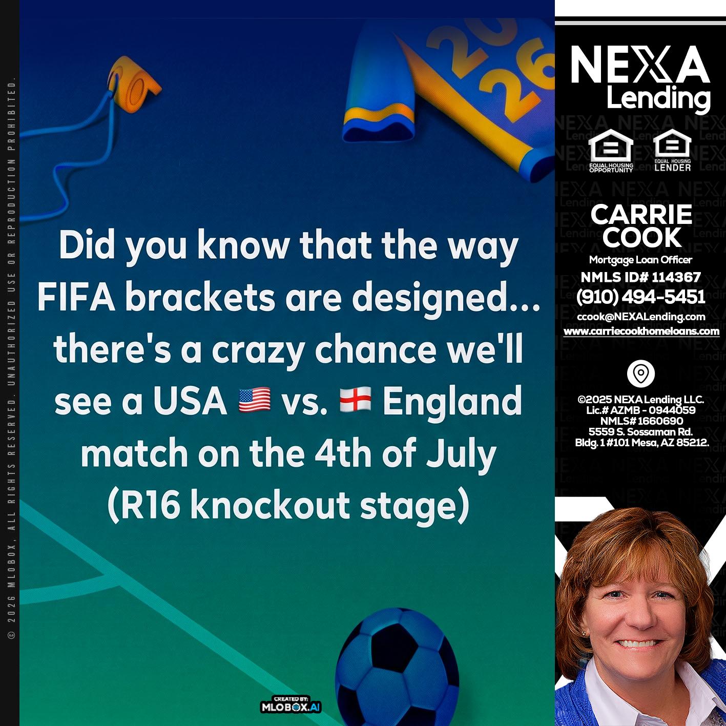 did you know? - Carrie Cook -Mortgage Loan Officer