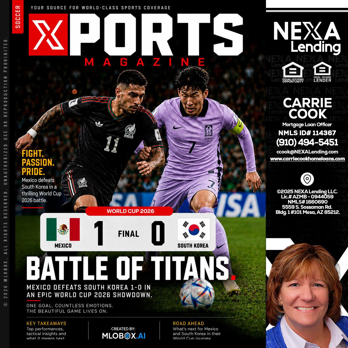 XPORTS MAGAZINE - Carrie Cook -Mortgage Loan Officer