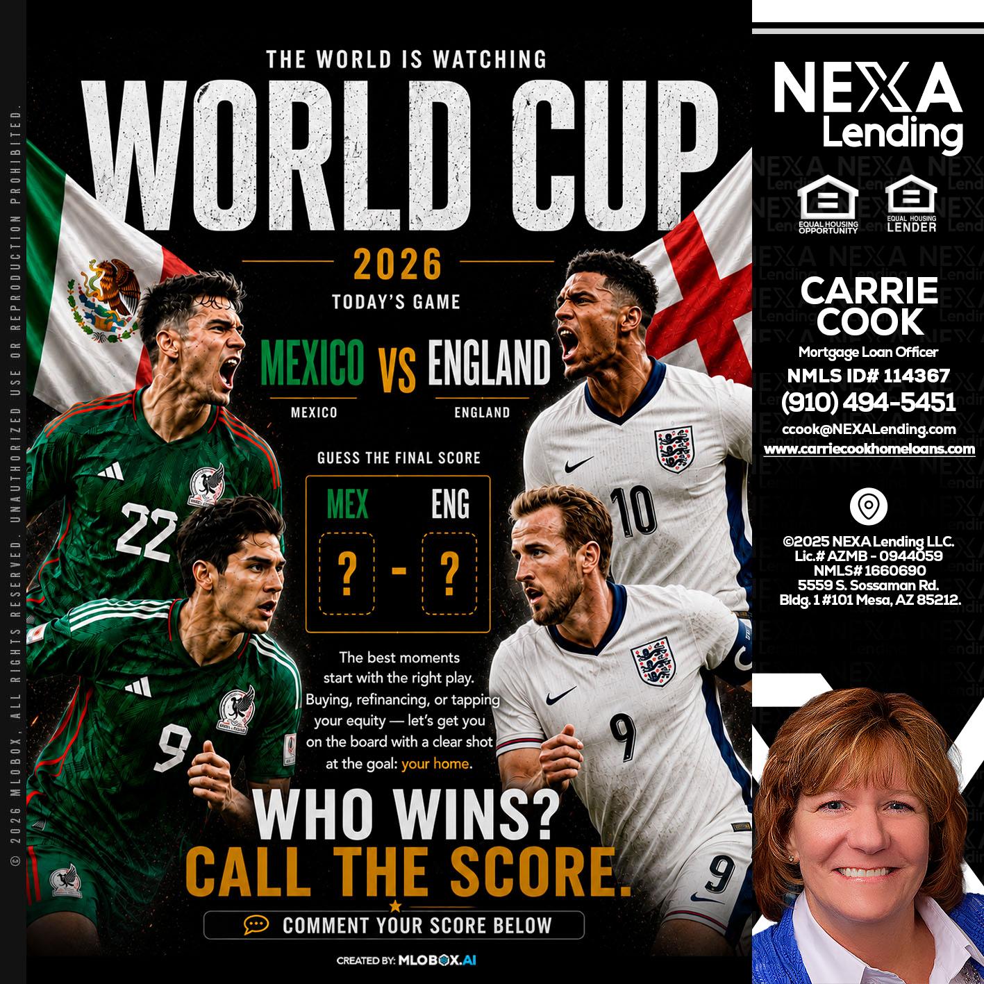 WHO'S WIN - Carrie Cook -Mortgage Loan Officer
