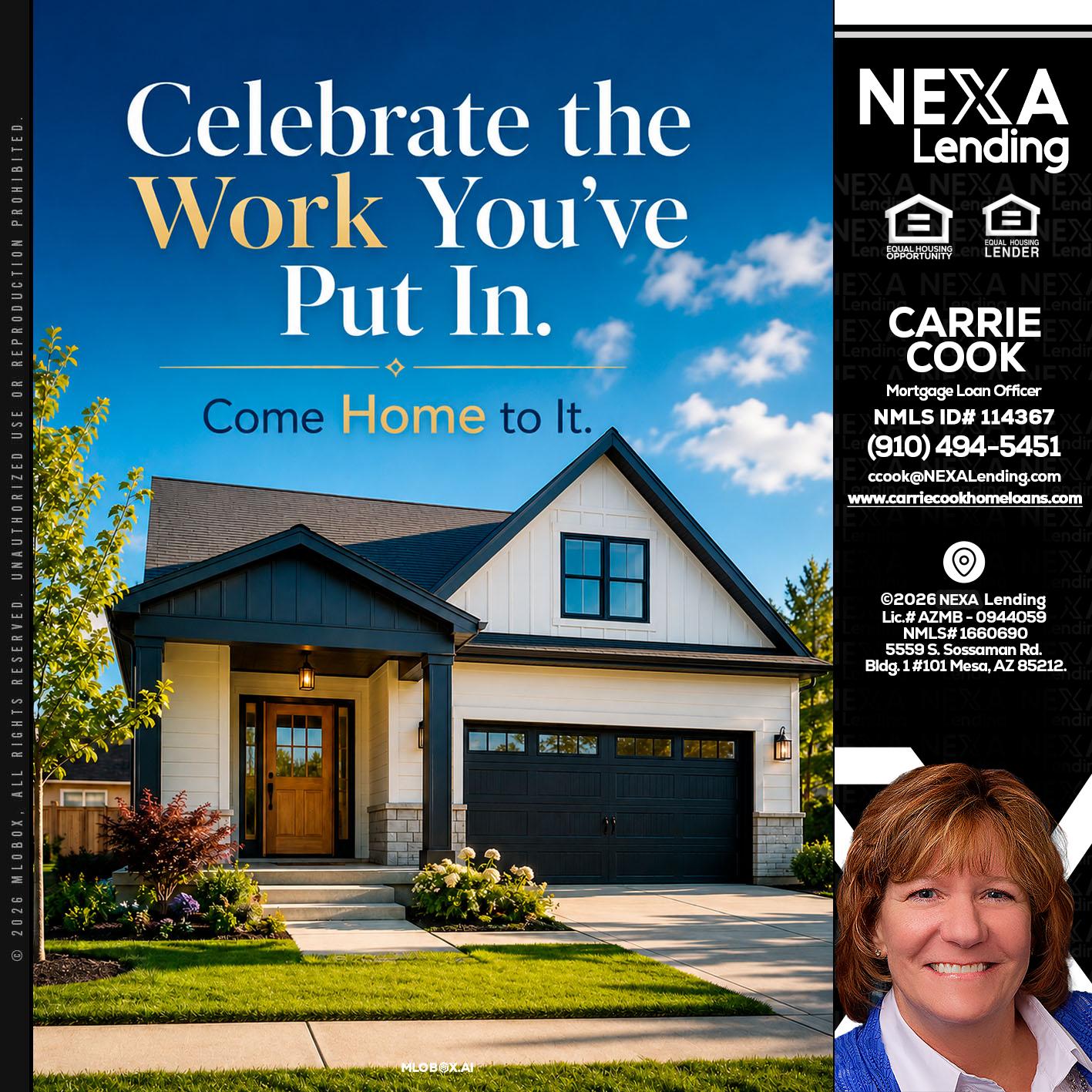 celebrate Labor Day - Carrie Cook -Mortgage Loan Officer
